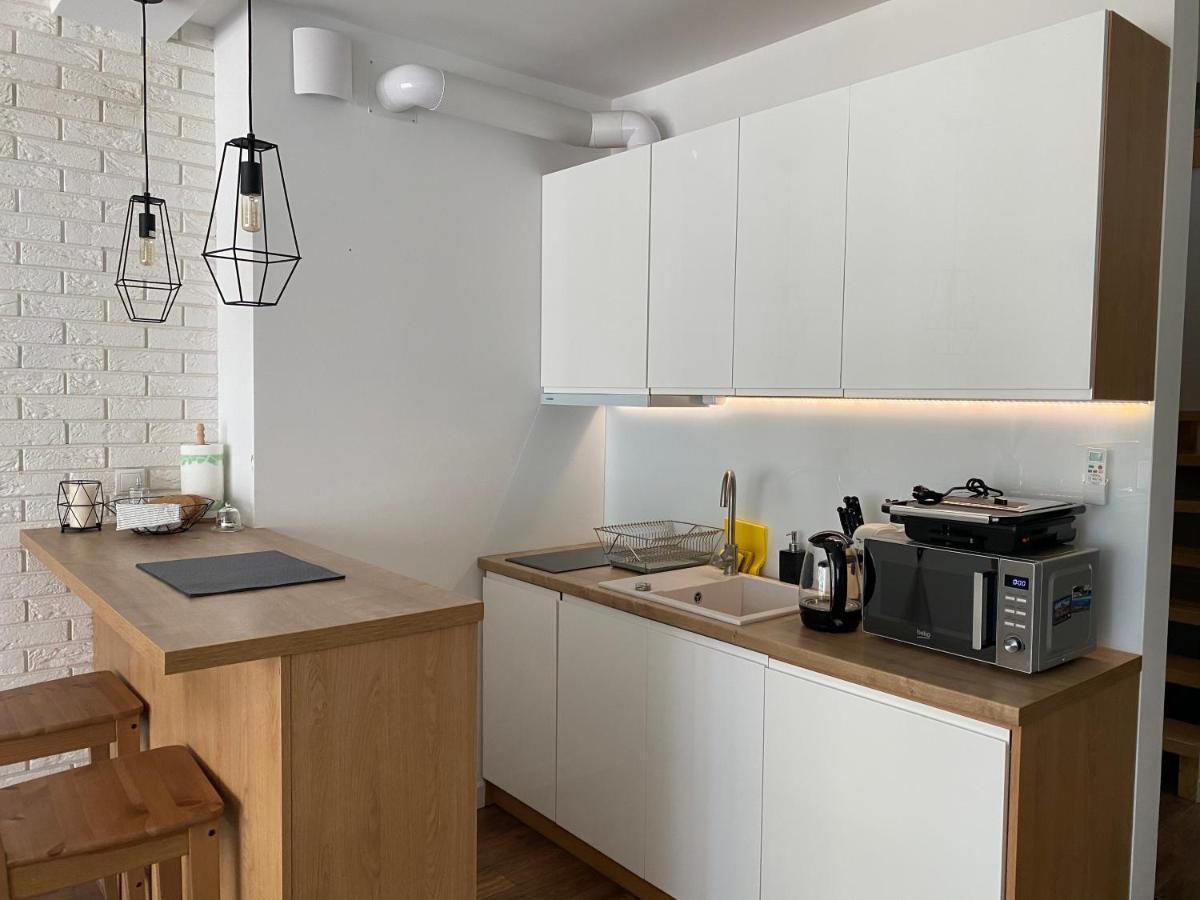 Апартаменти Dwupoziomowy Apartament Nad Jeziorem W Lesie Августів Екстер'єр фото